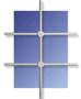 Sicherheitsgitter M für Fenster bis 60 x 80 cm Laibungsmaß